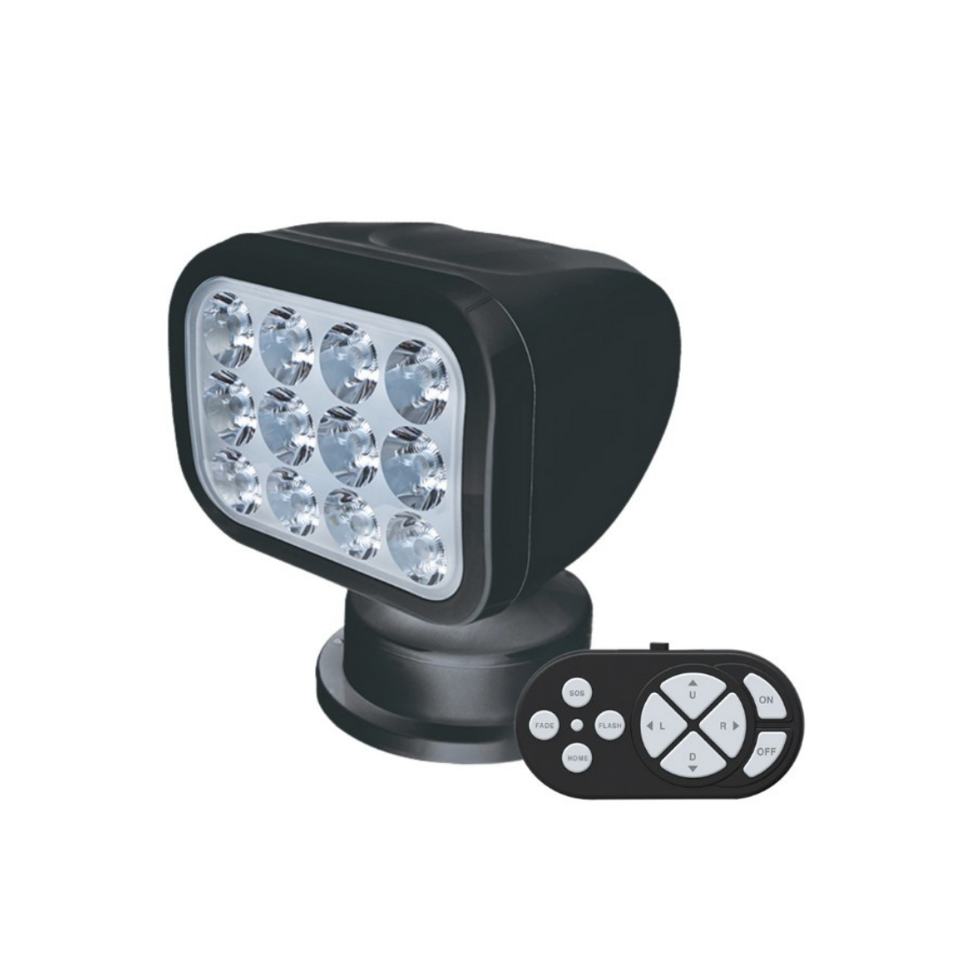 Seaflo Uzaktan Kumandalı Projektör Siyah 12-24V