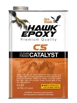 SeaHawk C5-S1 Şeffaf Finiş Epoksi Sertleştirici 0.31 L
