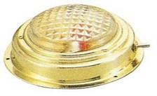 Şeffaf ve Kırmızı Ampullü Tavan Lambası- Sarı Ø 171mm 12V/15W