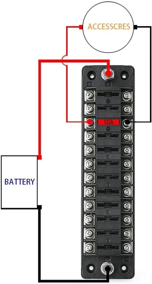 Sigorta Kutusu 12'li ışıksız Şase Bareli