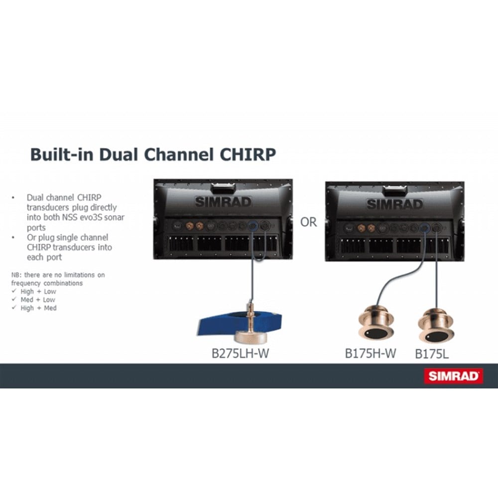 Simrad NSS7 Evo3 Çok Fonksiyonlu Balık Bulucu Gps
