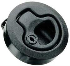 Southco Marine M1 kulplu kilit 12-17mm Siyah Anahtarlı