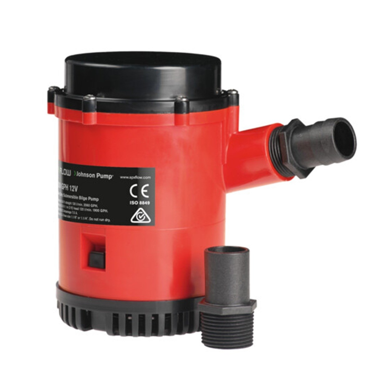 SPX FLOW Johnson Pump Ağır Hizmet Sintine Pompası 2200 GPH 24V