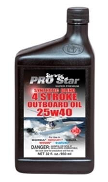 Star Brite Pro Star Sentetik Karışımlı 4 zamanlı Motor Yağı Sınıf:25W40 946 ml