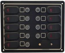 Su Geçirmez 9'lu Switch Sigorta Paneli