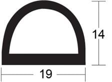 Taco Kauçuk Sünger Conta Yükseklik (mm):14