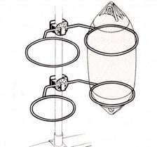 Usturmaça Yuvası Paslanmaz Çelik Çap:25 cm