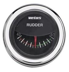 Vetus Dümen Açı Göstergesi Tip:1800 Ø: 52 mm Dış Ø:63 mm Siyah