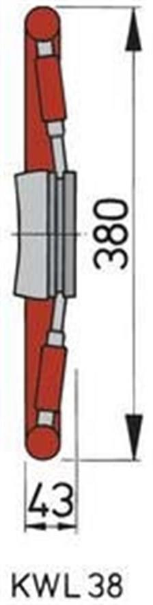 Vetus KWL38 Dümen 38cm