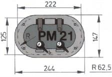 Vetus PM 21 Lomboz 147x244 mm