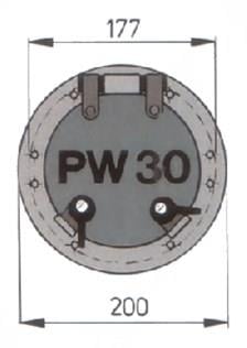 Vetus PW 30 Lomboz 200mm