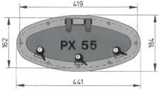 Vetus PX 55 Lomboz 184x441 mm