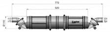 Vetus Waterlock/Muffler 45mm