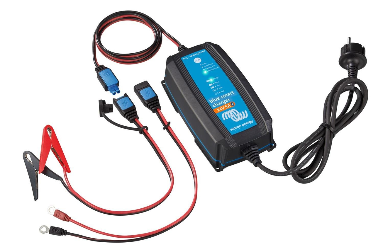 Victron Energy Blue Smart IP65 Akü Şarj Cihazı 24V 5A+DC Konnektör