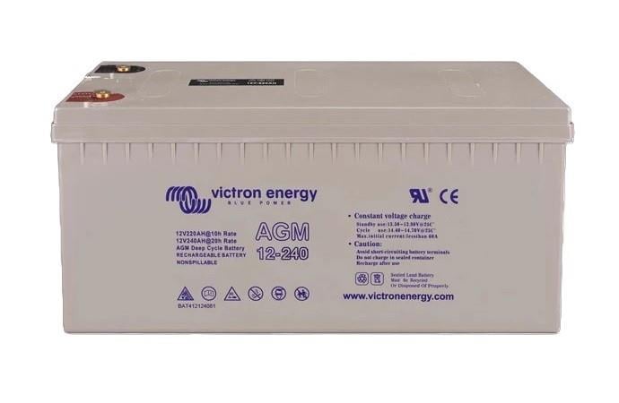 Victron Energy Deep Cycle AGM Akü 12V-240Ah