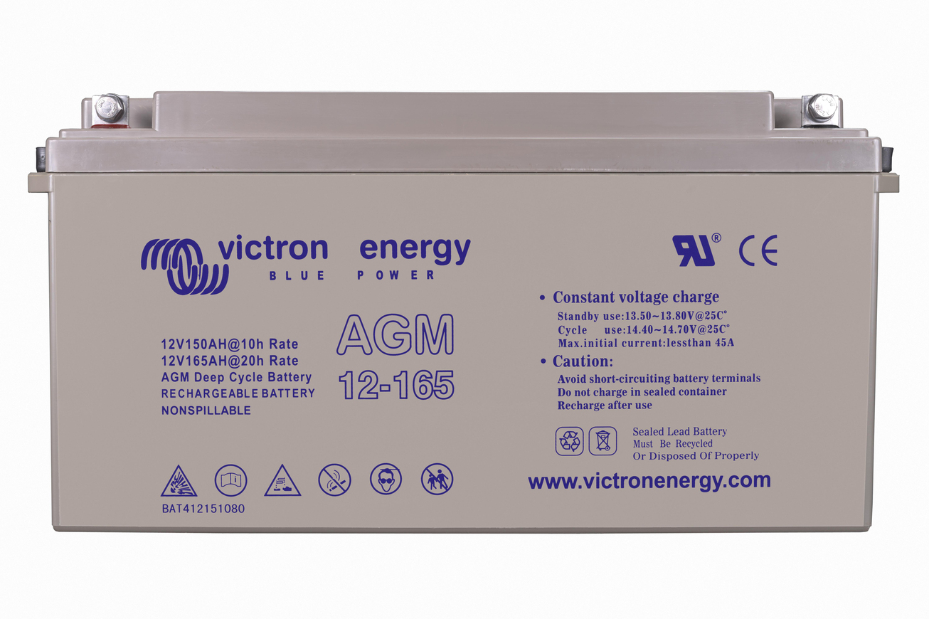 Victron Energy Deep Cycle AGM Akü 12V-165Ah