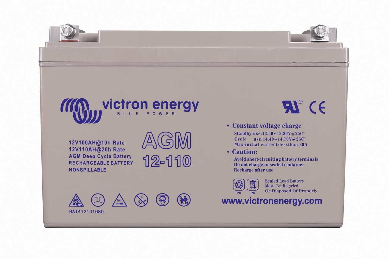 Victron Energy Deep Cycle AGM Akü 12V-110Ah