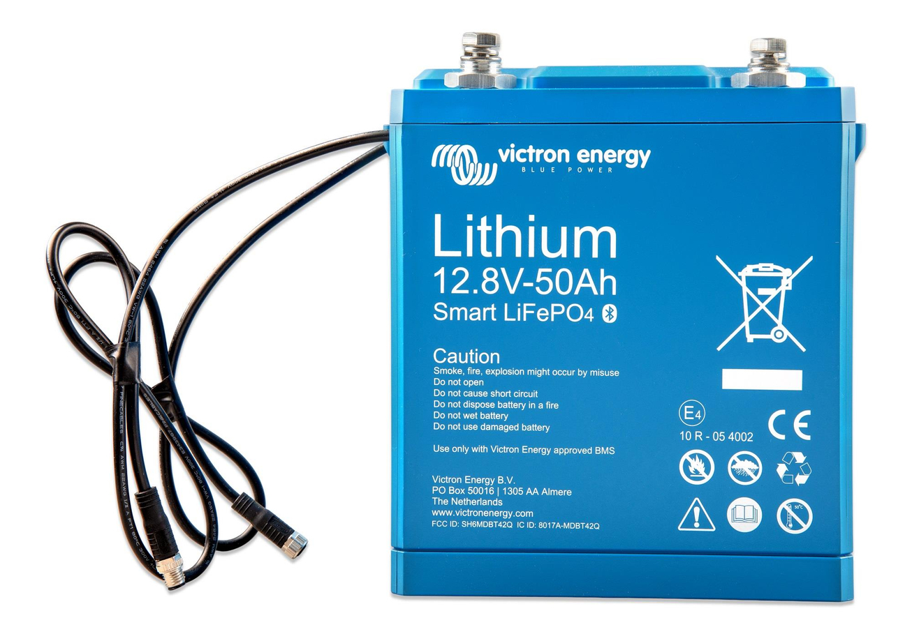 Victron Energy Lityum LiFePO4 Smart Akü 12.8V-50Ah
