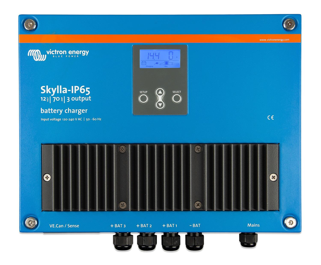 Victron Energy Skylla-IP65 Akü Şarj Cihazı 12V 70A 3 Çıkış