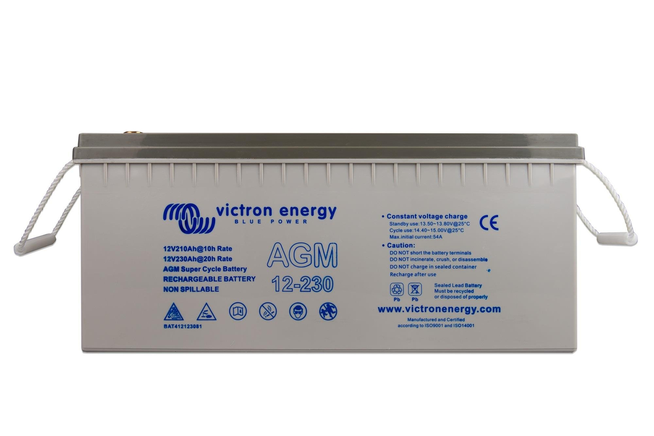 Victron Energy Super Cycle AGM Akü 12V-230Ah