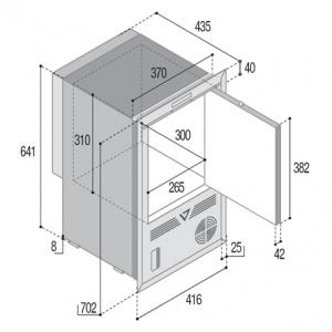 Vitrifrigo IM CL OCX2 Hydro buz makinesi
