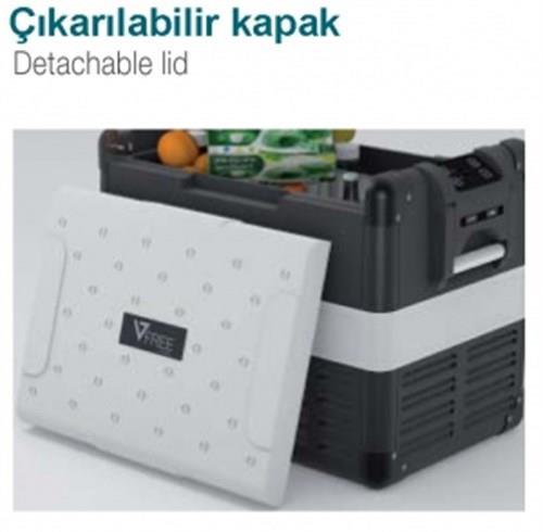Vitrifrigo Portatif Buzdolabı-Dondurucu. Model VF35P