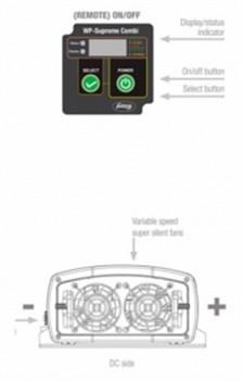 Whisper Power Supreme Combi 12V 1000Watt İnvertör ve 40A Şarj Cihazı