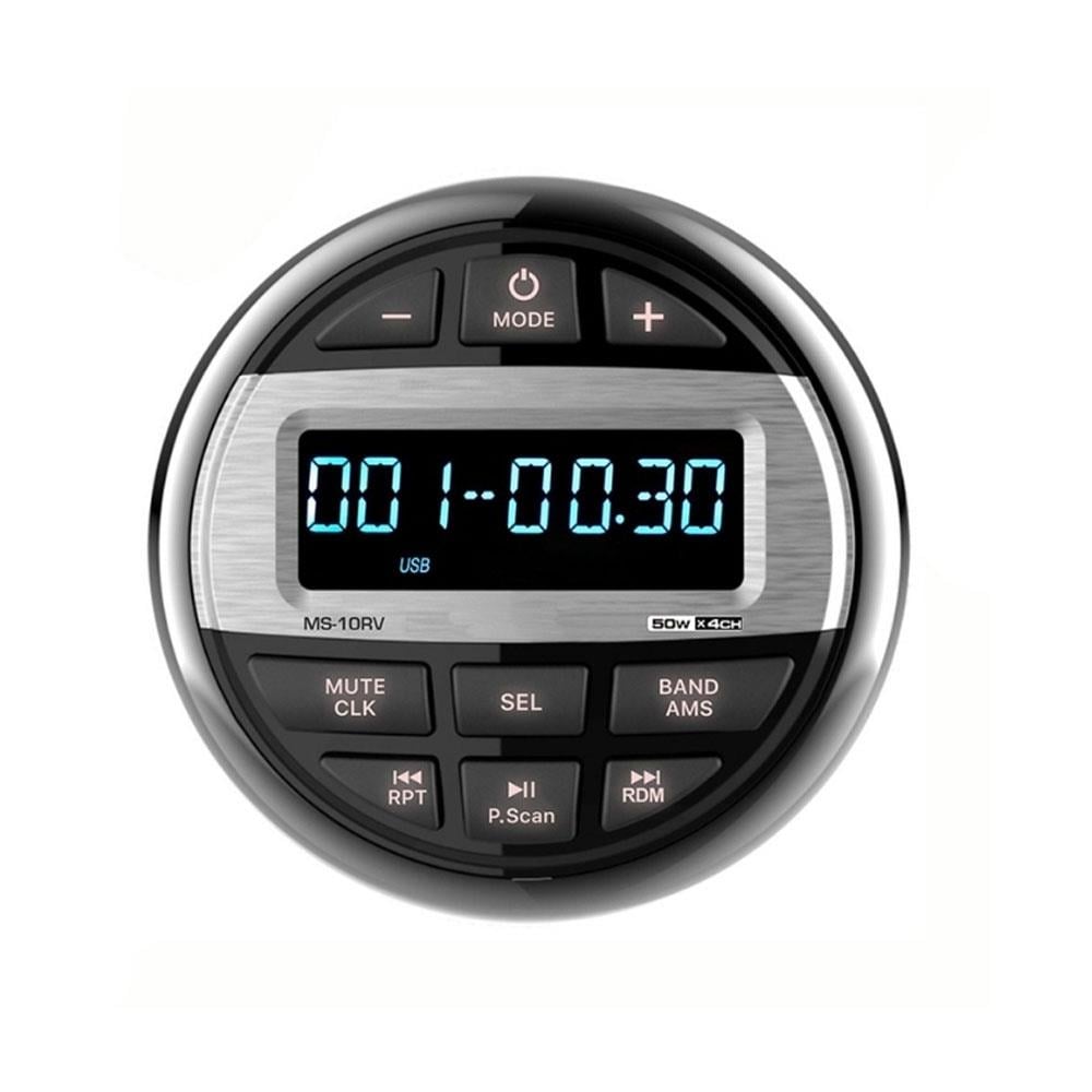 Yuvarlak USB Girişli Bluetoothlu Marine Teyp