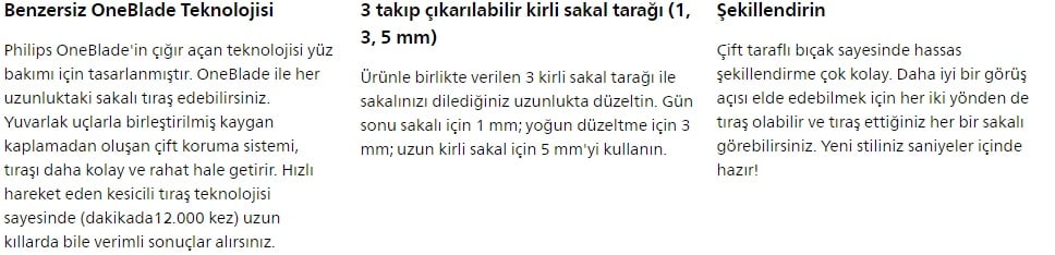 Philips QP2724/10 Oneblade Yüz Şekillendirici - görsel 3