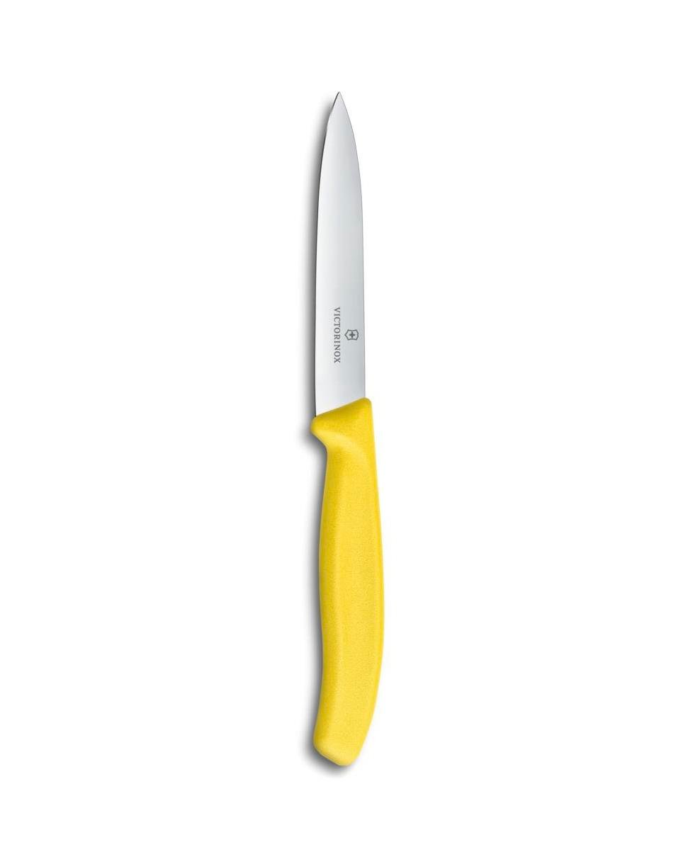 ​​​​​​​​​​​​​​​​​​​​​​​​​Victorinox 6.7706.L118 Sw Soyma Bıçak 10 cm Sarı