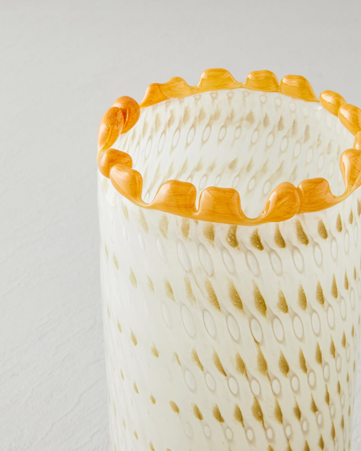 Adora Cam Vazo 28,5 cm Krem