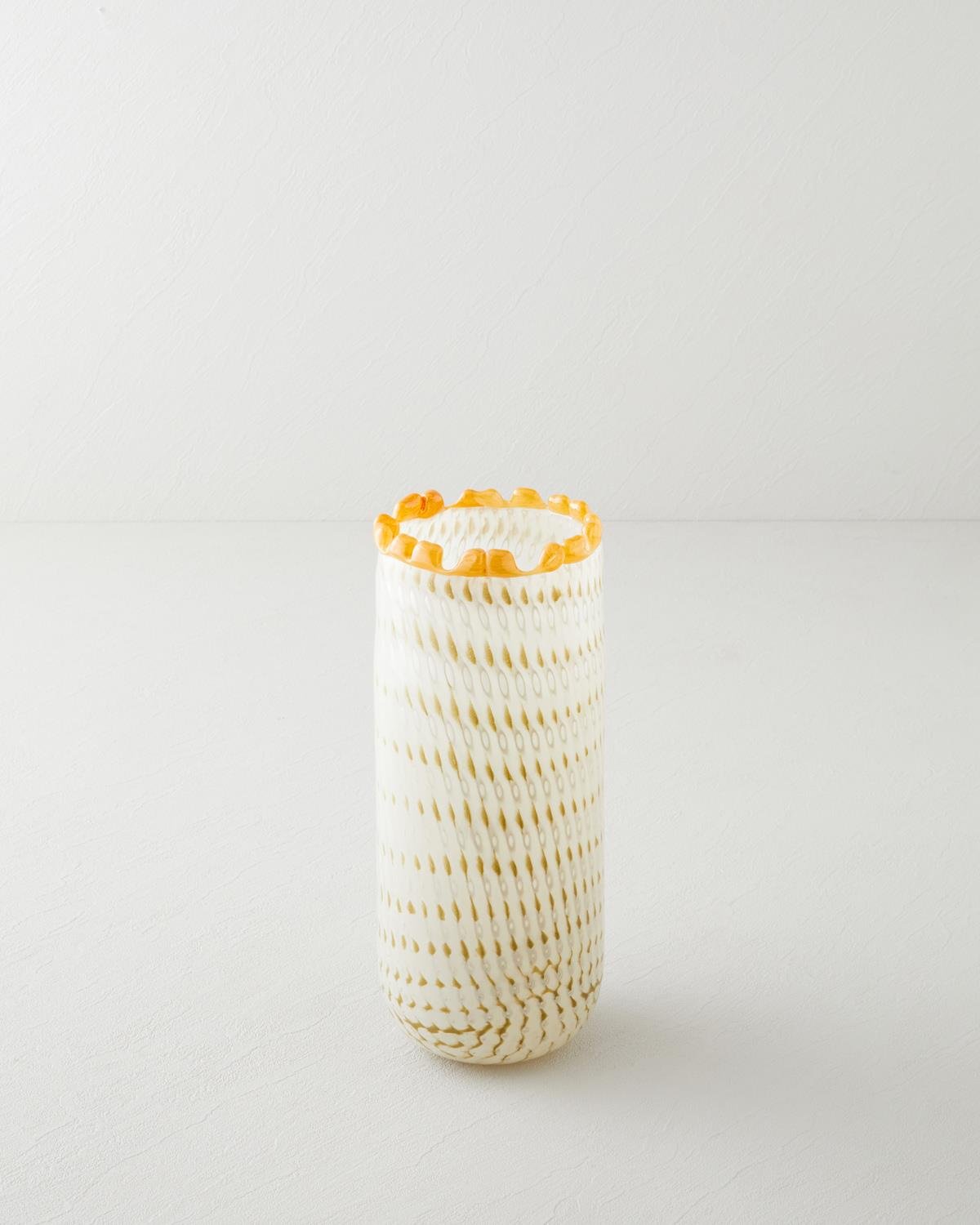 Adora Cam Vazo 28,5 cm Krem