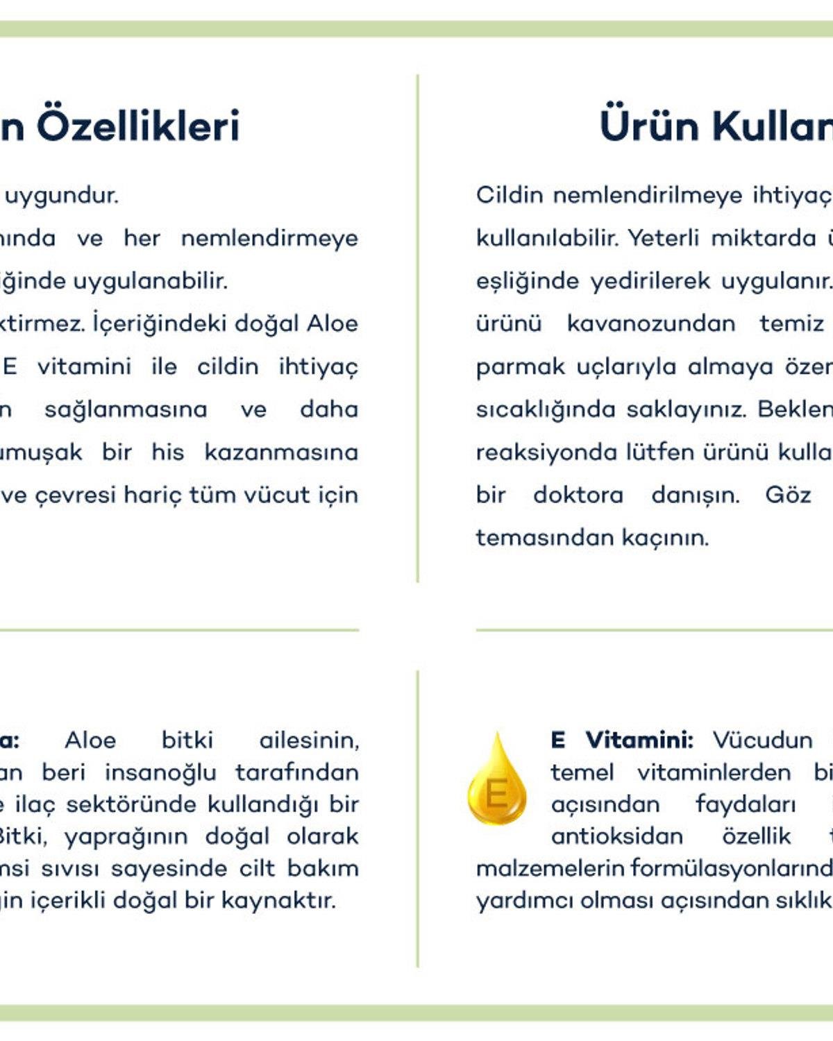 Aloe Vera Nemlendirici Jel 300 ml