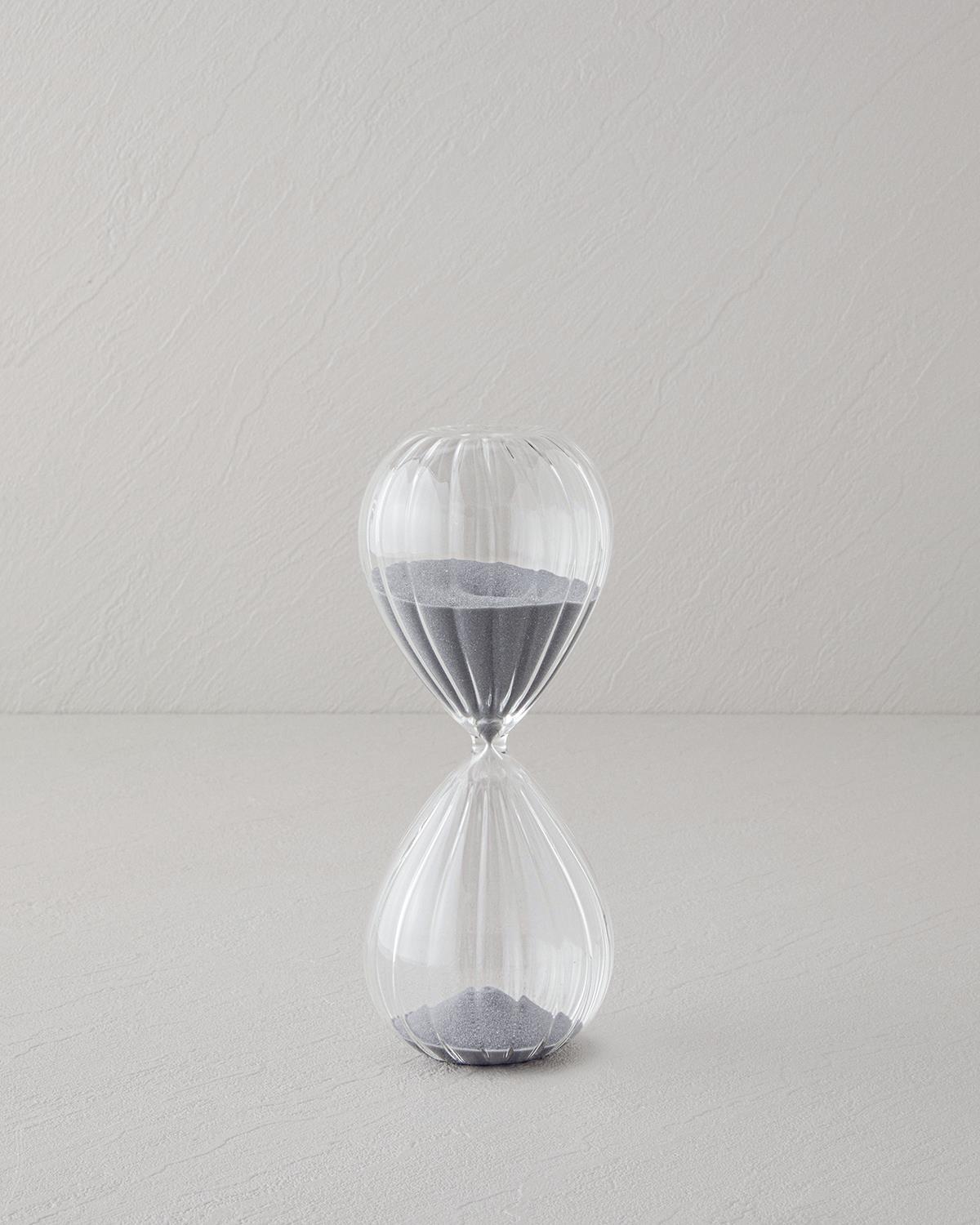 Alonza Kum Saati 20 cm Silver