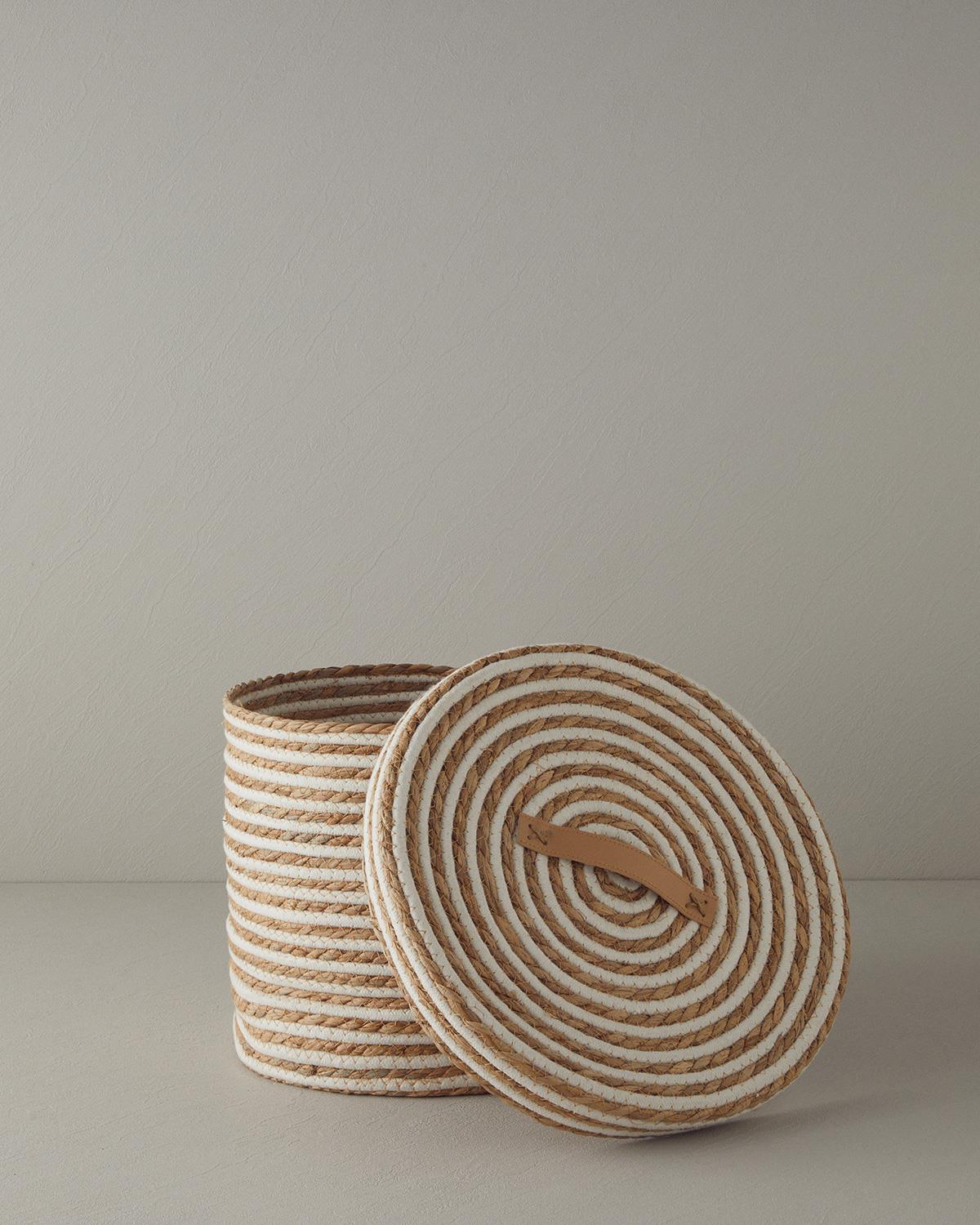 Alyssa Saklama Kutusu 34x28 cm Kahverengi