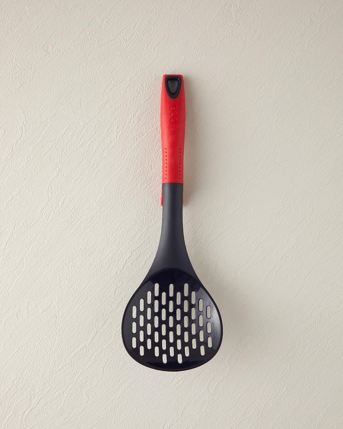 Amara Plastik Kevgir Süzgeç 32,5 cm Kırmızı