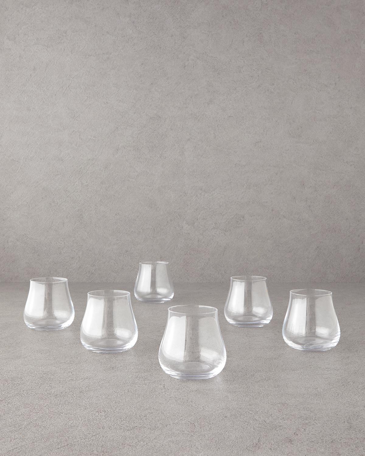Amelia Kristal 6'lı Bardak 340 ml Şeffaf