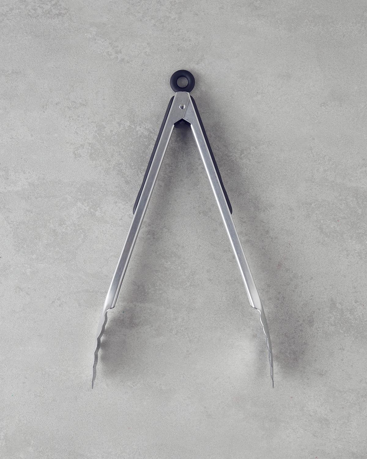 Amity Metal Maşa 34 cm Gri