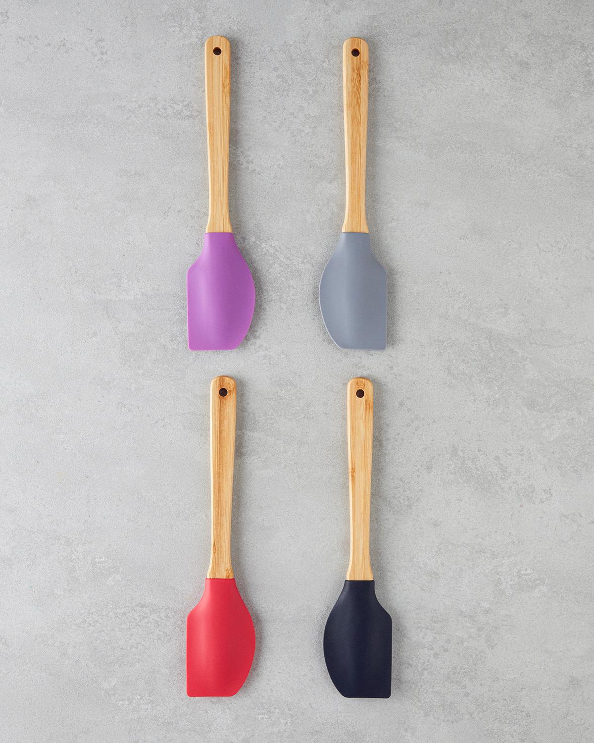 Amity Silikon Spatula 30 cm Renkli