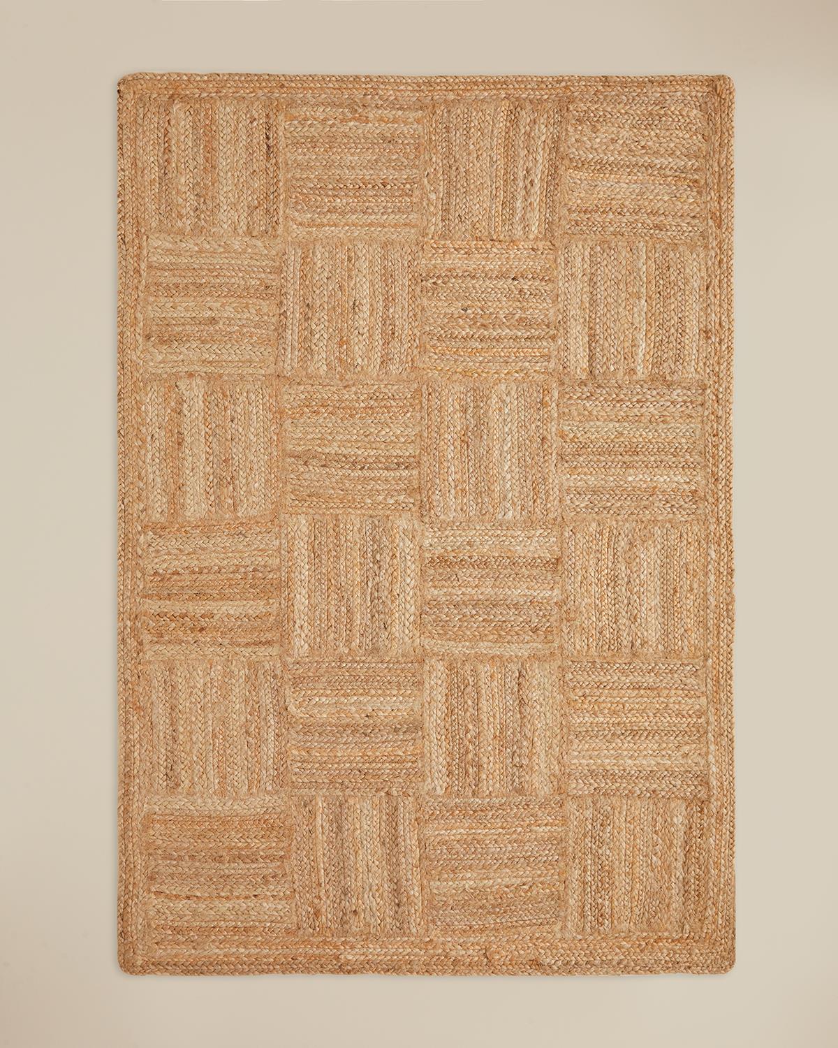 Amy Dekoratif Jüt Kilim 120x180 cm Natural