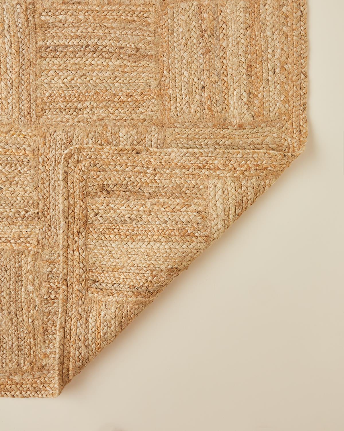 Amy Dekoratif Jüt Kilim 120x180 cm Natural