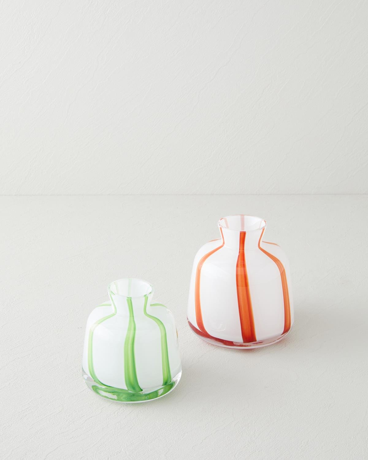 Andora Cam Vazo 13 cm Kırmızı