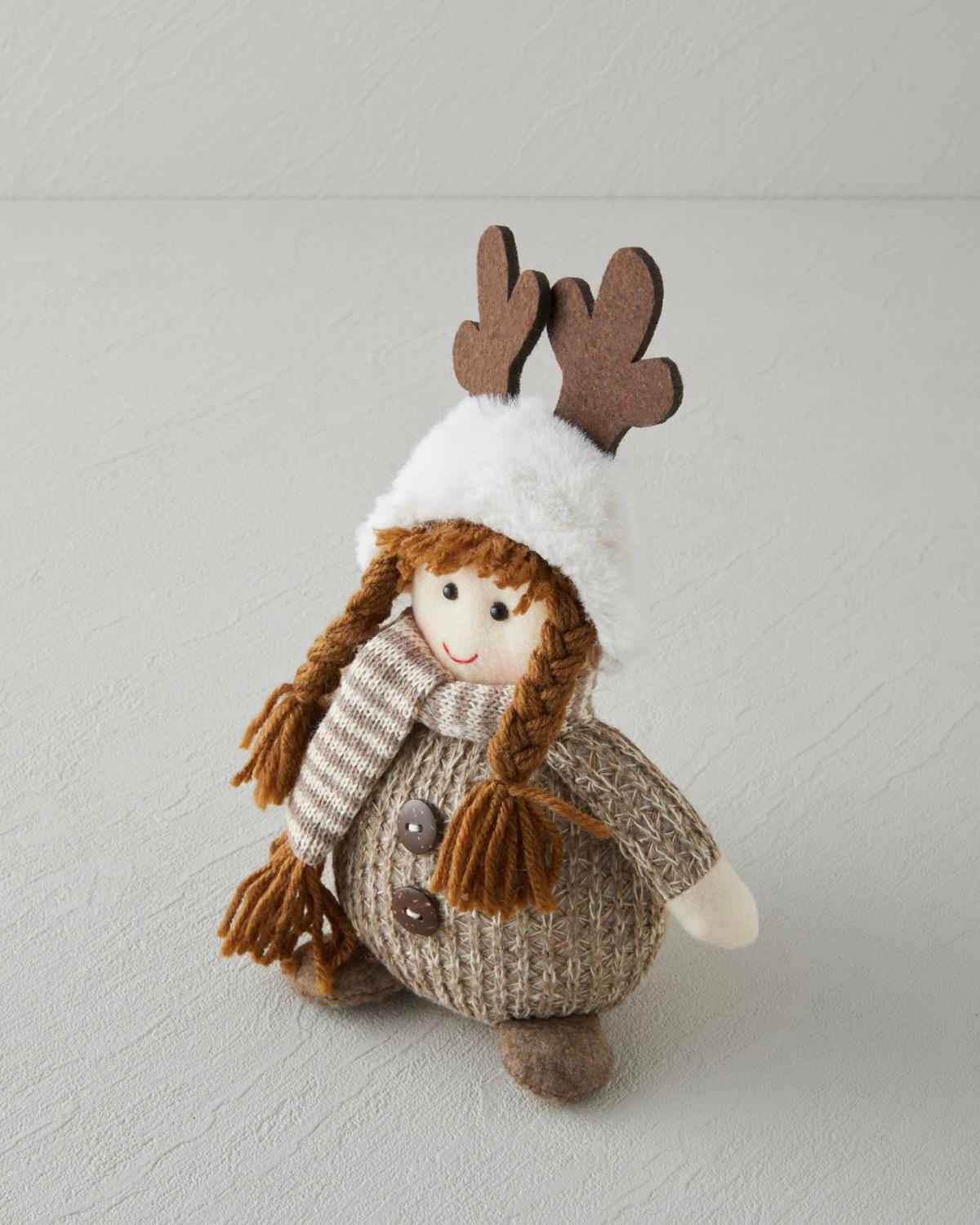 Angel Dekoratif Obje 15 cm Kahve