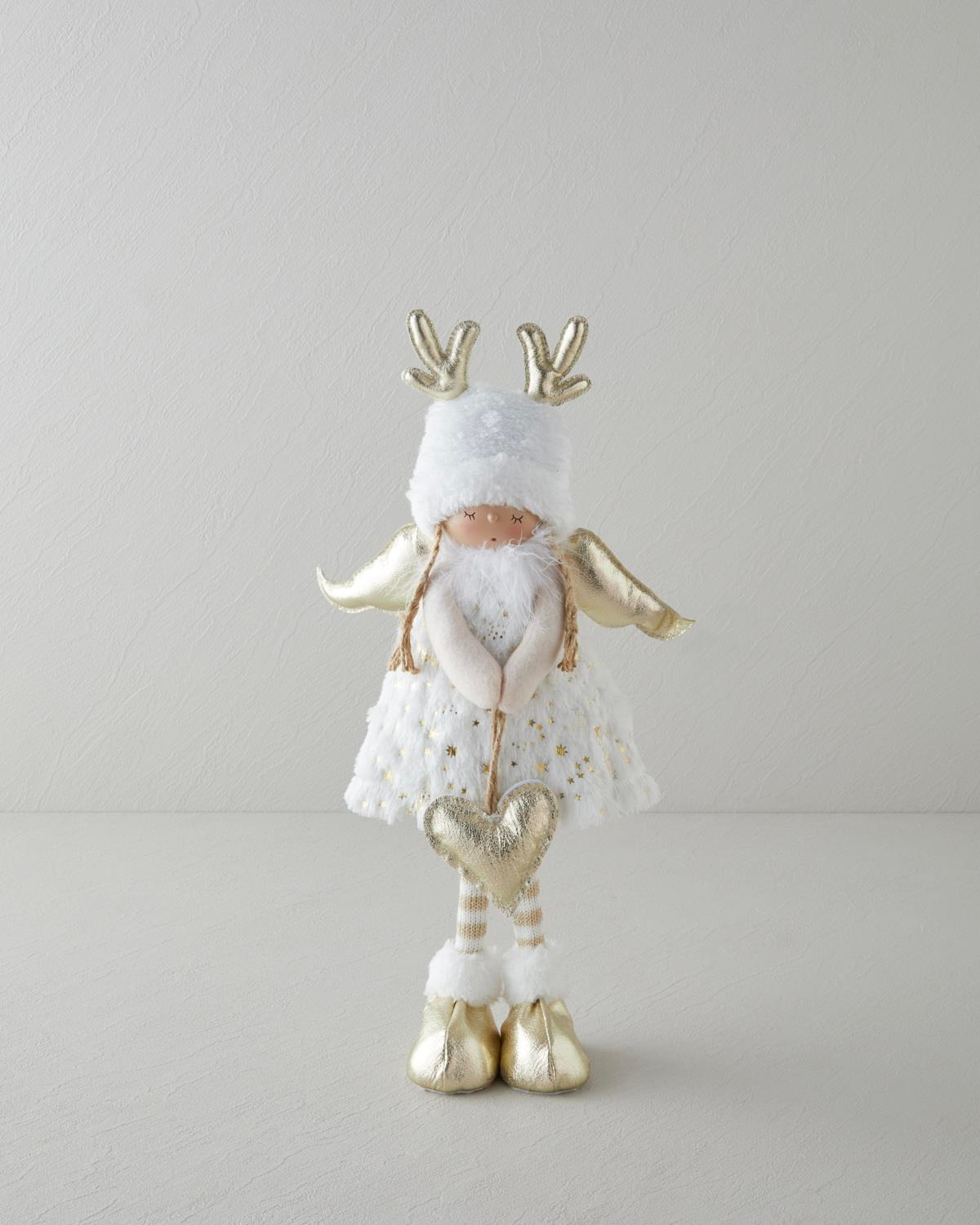 Angel Dekoratif Obje 44 cm Beyaz