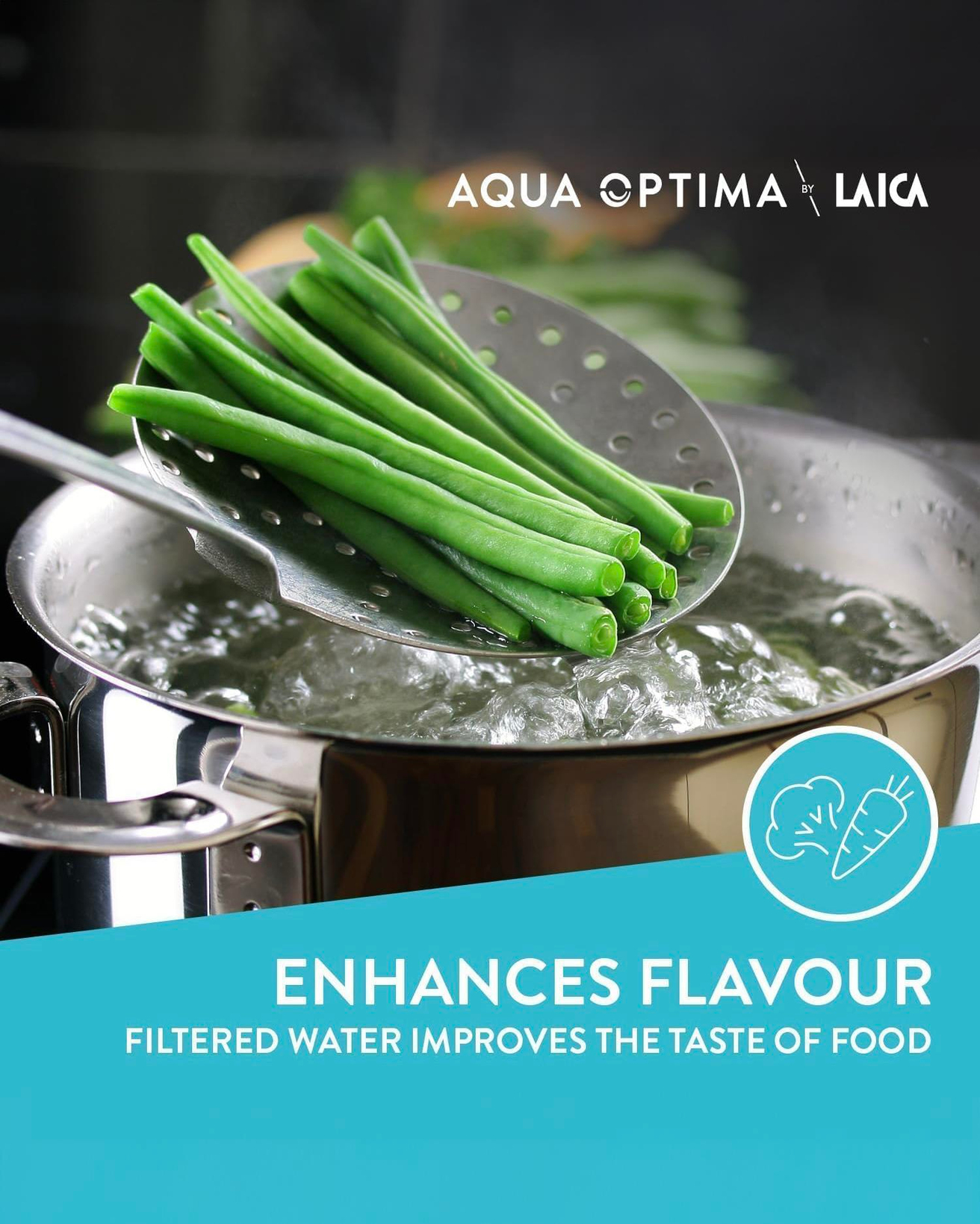 AQUA OPTIMA Su Arıtma Filtresi 3'LÜ Beyaz