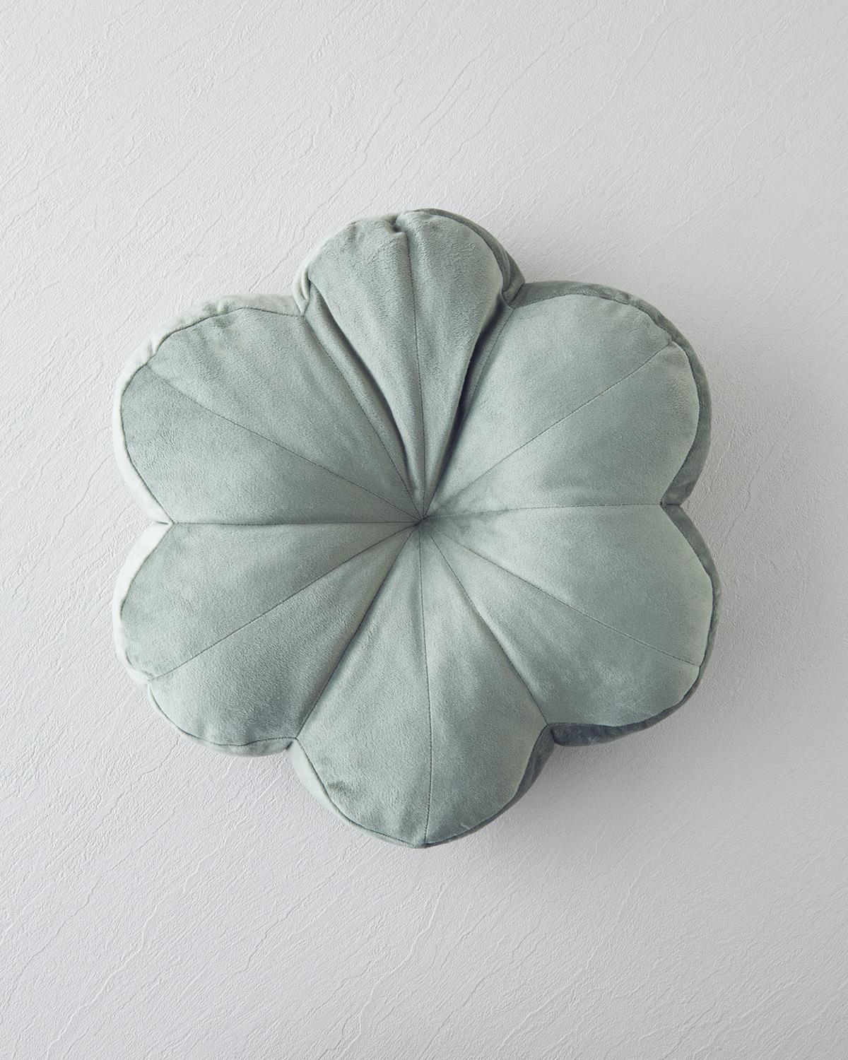 Artistic Bloom Dekoratif Kırlent 40 cm Yeşil