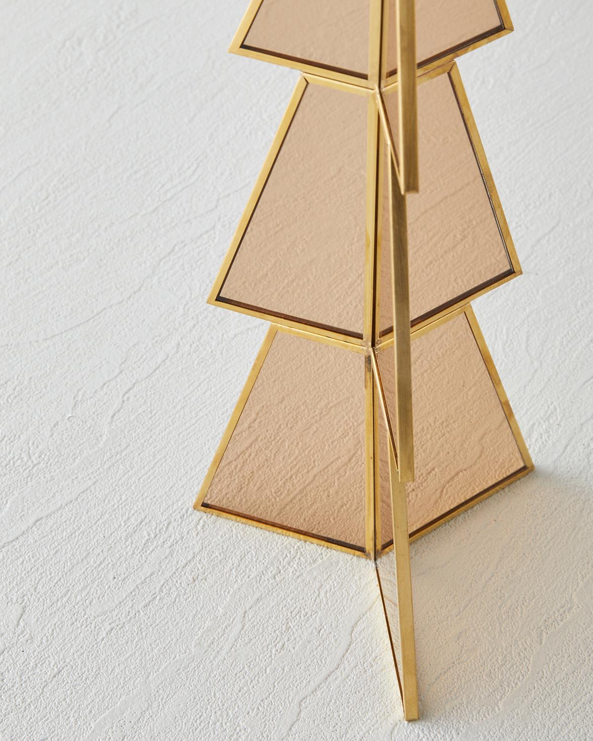 Asya Metal Dekoratif Obje 30,5 cm Gold