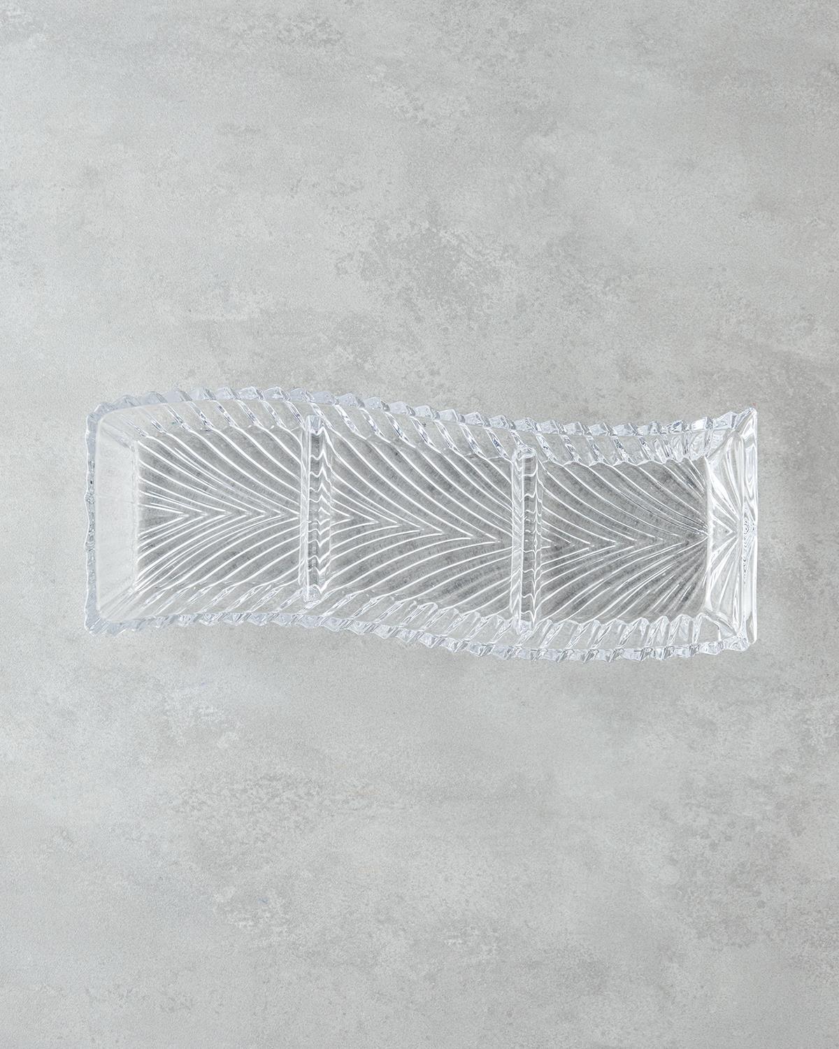 Aura Cam Sunumluk 40x14x4 Cm Şeffaf