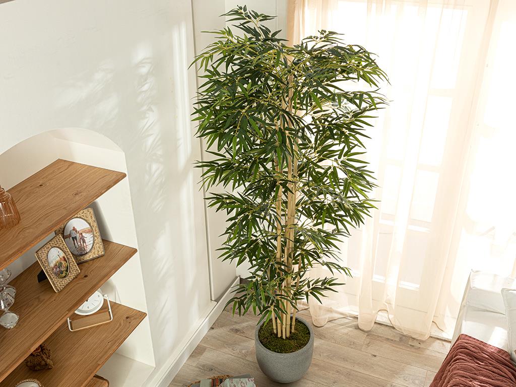 Bambu Yapay Ağaç Yeşil