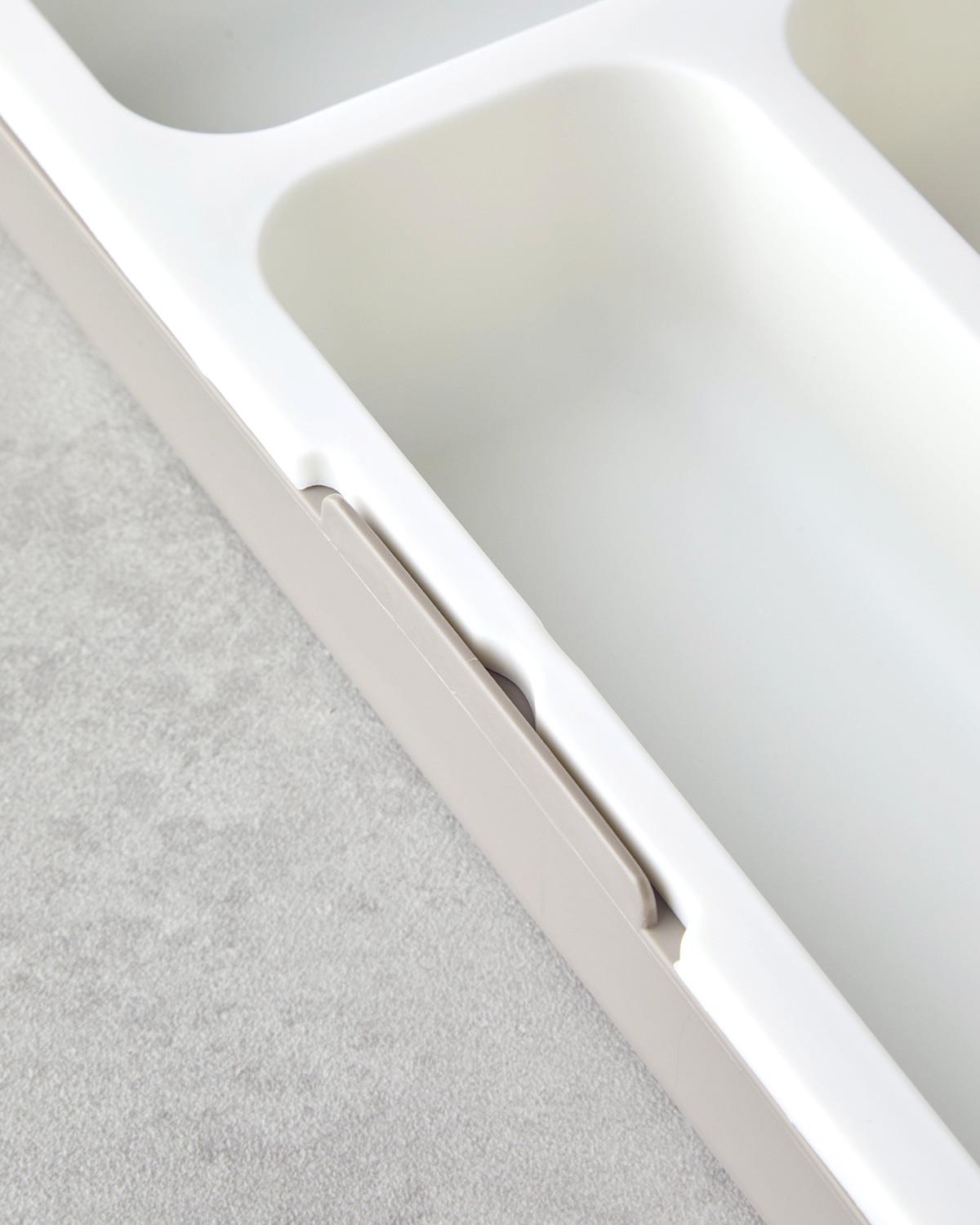 Basic Plastik Çekmece İçi Kaşıklık Mutfak Gereci 53 cm Bej